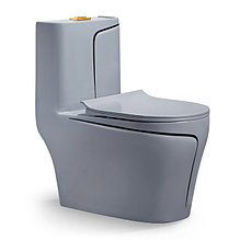 Унитаз керамический напольный 8072GBL