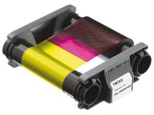 Лента полноцветная YMCKO 100 отпечатков Evolis CBGR0100C, фото 2