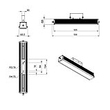 Т-Линия v2.0 20 500мм Эко 12-24V DC 4000К Опал, фото 8