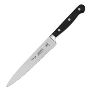 Бразилия Нож Century 153мм/274мм кухонный заостренный черный