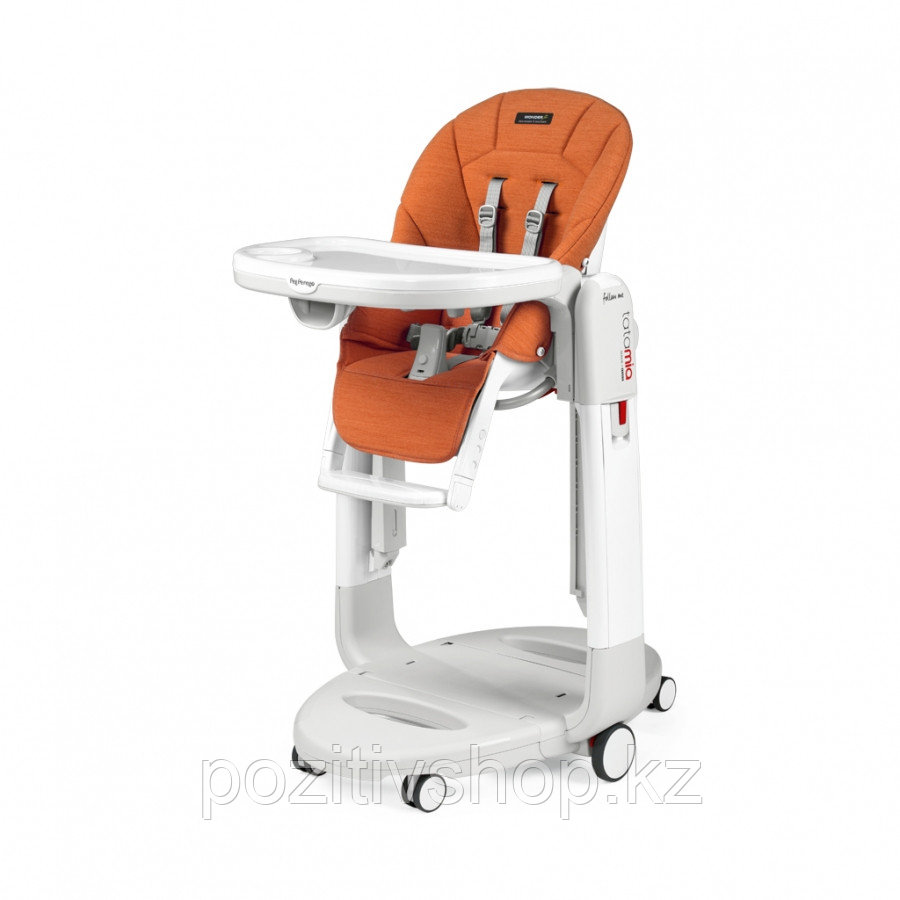 Стульчик для кормления Peg-Perego Tatamia Follow Me Wonder Orange