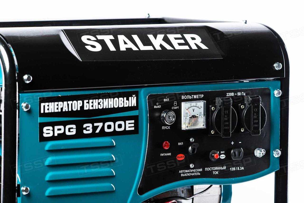 Бензиновый генератор SPG-3700E / 2.5кВт / 220В Stalker - фото 7 - id-p102537004
