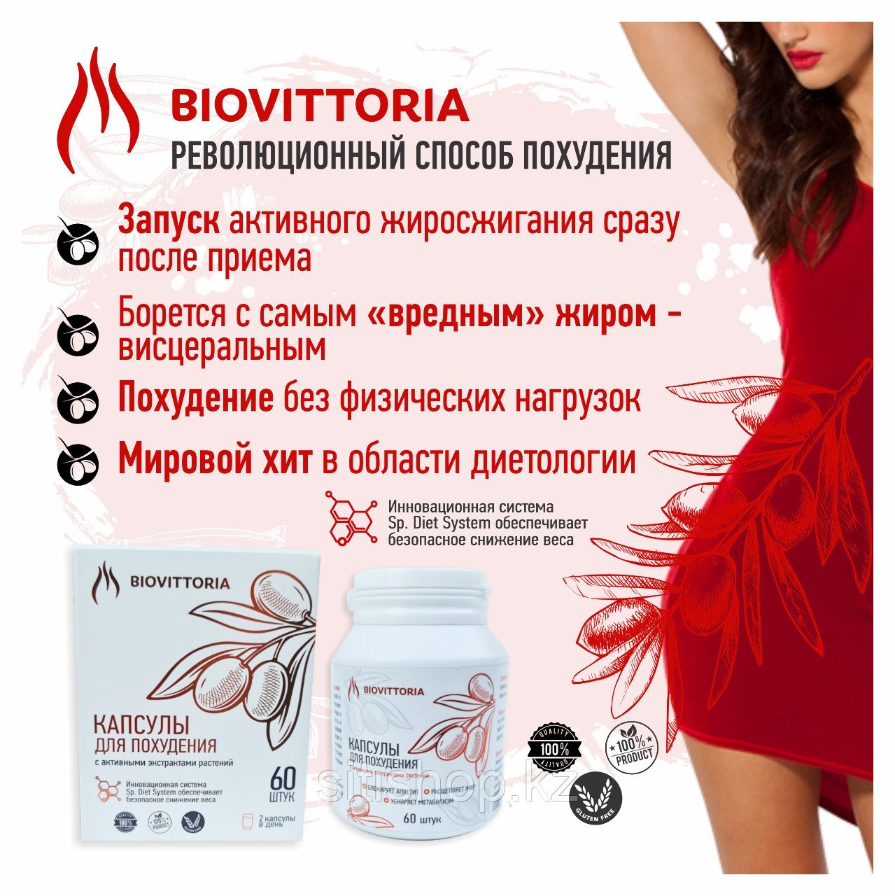 BioVittoria (биовиттория)60 капсул для похудения
