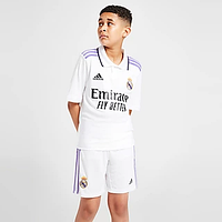 Реал Мадрид форма детская сезон 2022/23 домашняя (майка+шорты)