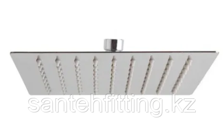 Запчасти к смесителю лейка потолочная нерж. квадратная  200х200  SH-004 # Zerix, фото 1