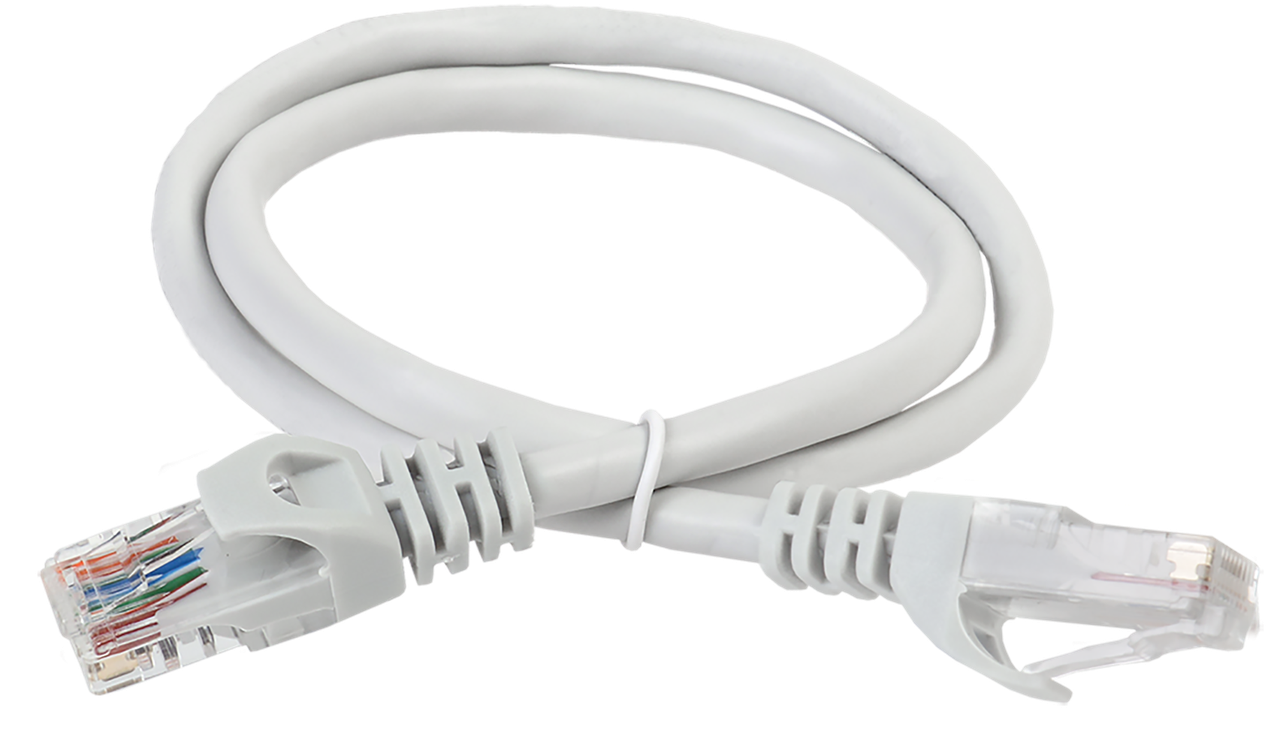 ITK PC01-C5EU-7M Коммутационный шнур (патч-корд), кат.5Е UTP, 7м, серый