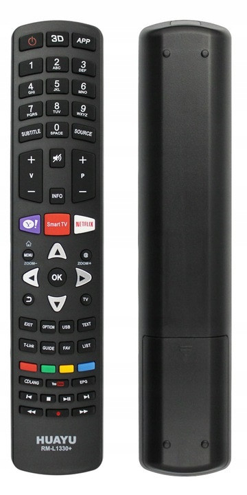 Универсальный пульт для телевизоров TCL, HUAYU RM-L1330+2 - фото 2 - id-p102541332