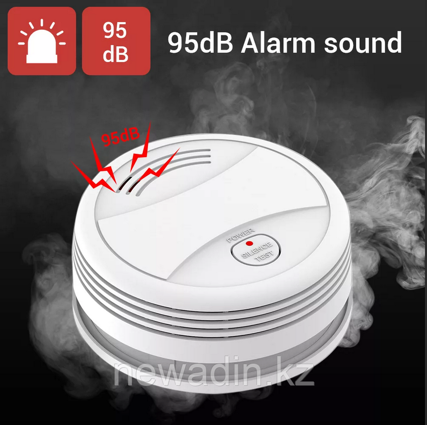 Датчик дыма автономный (сигнализация) WiFi с уведомлением на мобильный телефон