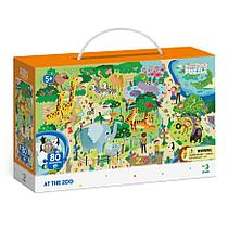 Пазл Dodo на внимательность Зоопарк 80 элементов