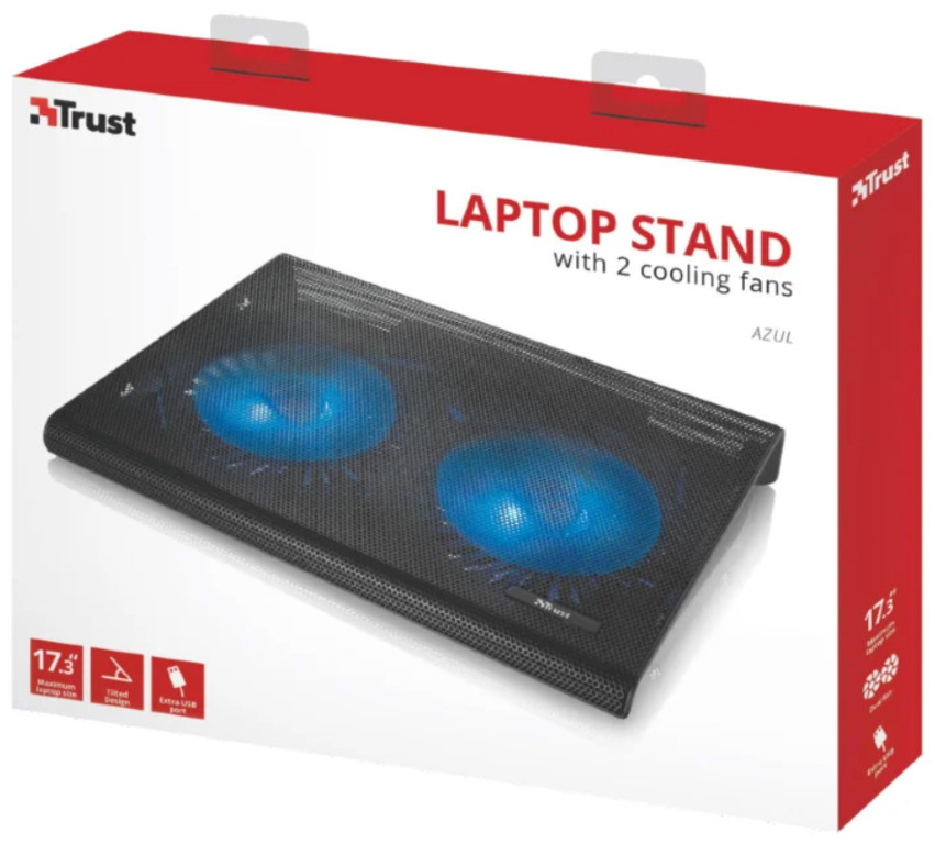 Охлаждающая подставка для ноутбука Trust Azul Laptop Cooling Stand - фото 5 - id-p102554048