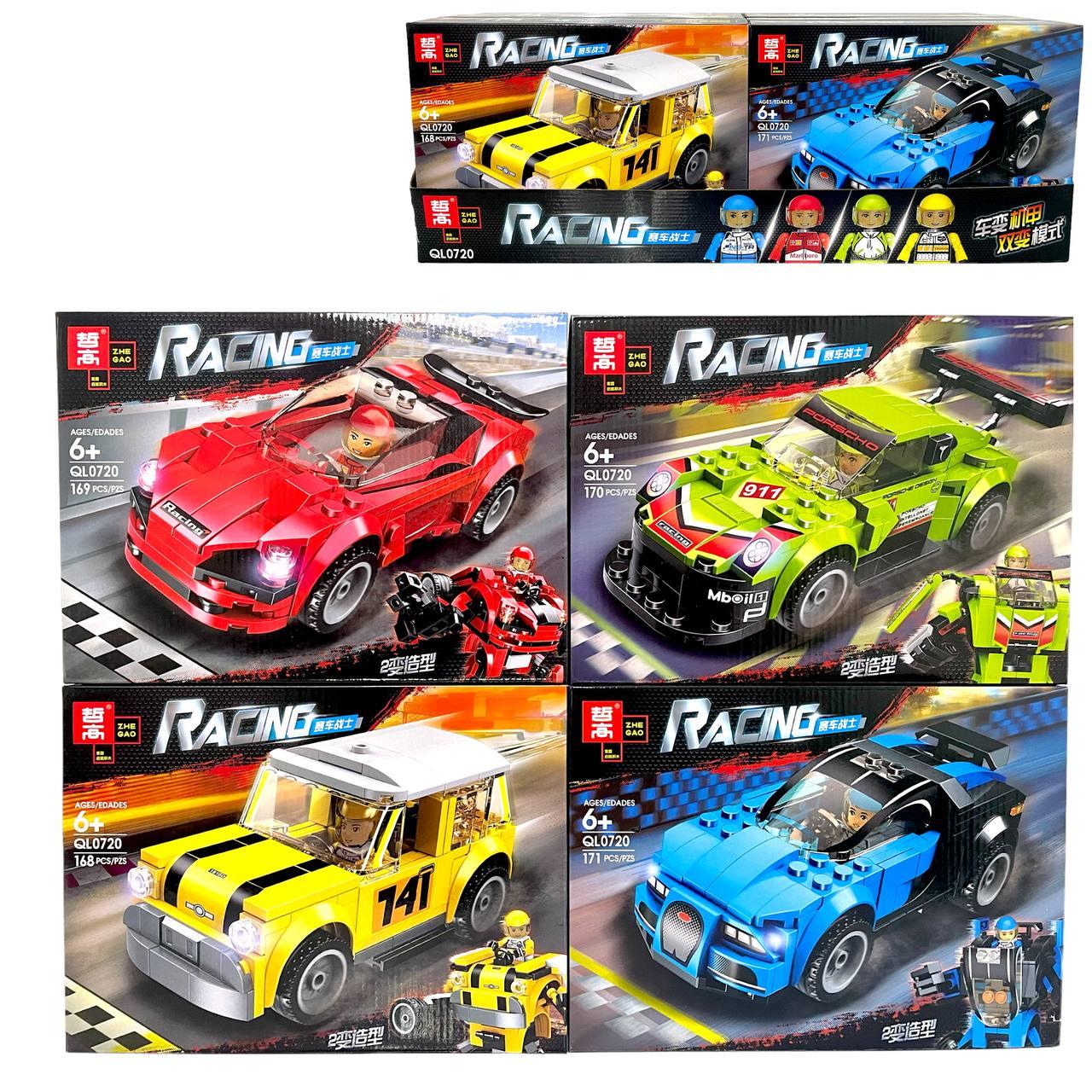 QL0720 Racing констр. 4вида 8шт в уп., цена за 1шт 26*19см