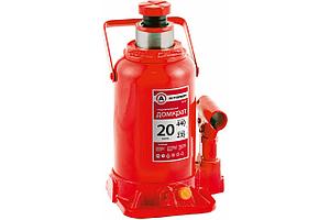 DG-20 Домкрат бутылочный AUTOPROFI, гидравлический, 20 тонн., защита от перегруза, высота подъёма 235 - 440