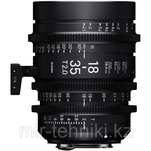 Объективы Sigma 18-35mm & 50-100mm T2 High-Speed Zoom Kit (Canon PL-Mount, Metric)