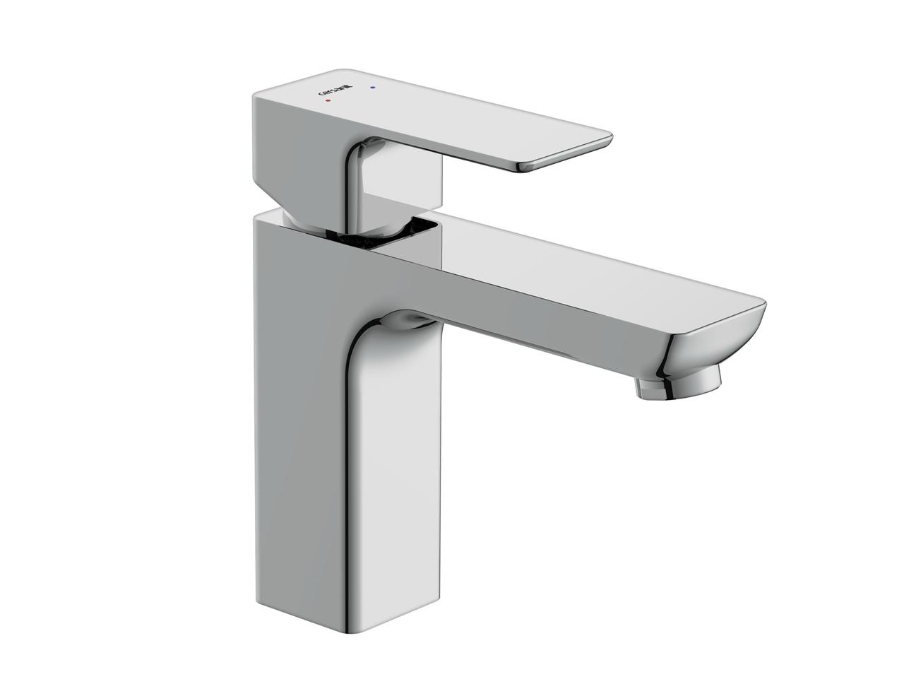 Смеситель для раковины GEO однорычажный клик клак, фото 1