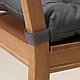 Подушка на стул МАЛИНДА, серый, фото 3