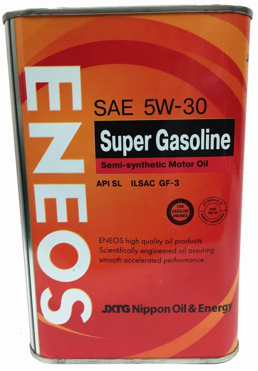 ENEOS SUPER GASOLINE Semi-Synthetic 5W-30, 1л - фото 1 - id-p102559666