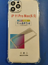 Чехол для iPhone 11 PRO MAX  6.5", силиконовый, прозрачный