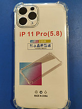Чехол для iPhone 11 PRO  5.8", силиконовый, прозрачный
