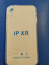 Чехол для iPhone XR, силиконовый, прозрачный