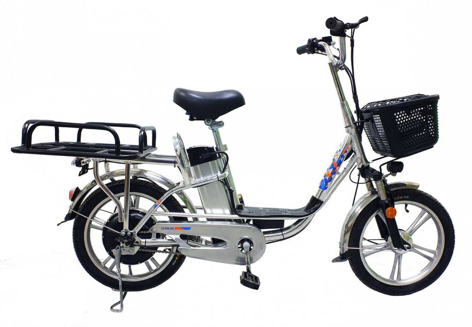 Электровелосипед GreenCamel Транк-18 V2 (R18 250W) алюмин, гидравлика - фото 5 - id-p102560838