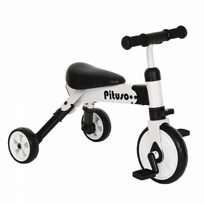 PITUSO Велосипед трехколесный 2в1 "Букашка" White/Белый