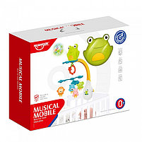 HAUNGER Музыкальный мобиль Лягушонок, на батарейках, пласт. игрушки (6 шт.в кор.), фото 3
