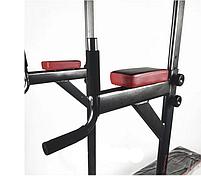 Стойка турник+брусья+скамья 9055A Китай, фото 4