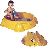 PARADISO TOYS Песочница с крышкой Кролик (84х92х46h), фото 3