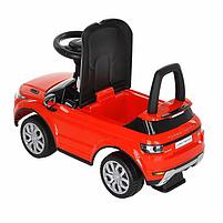 CHI LOK BO Каталка Range Rover Evogue (муз.панель, спинка-толкатель) 3-6 лет, Red/Красный, фото 3