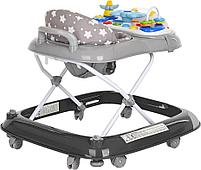 PITUSO Ходунки Маленький водитель (8 силик.кол,муз пан,силик.отбойник)1шт/кор Grey/Серый, фото 4