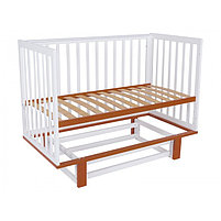 Кровать детская TOMIX Olivia белый-бук, фото 3