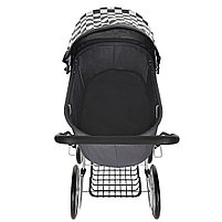 Кукольная коляска Pituso Шахматы Темно-серый, фото 3