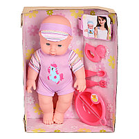 Игровой набор Pituso Пупс 30 см.с аксессуарами для кормления в кепи, фото 3