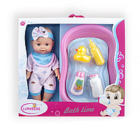 Игровой набор Pituso Пупс 33 см.с аксессуарами Зонтики Розовый, фото 3