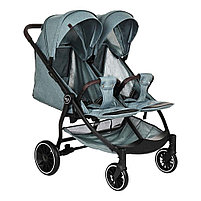 Коляска для двойни Pituso Duocity колеса Eva Emerald Green/Изумрудно-Зеленый, фото 4