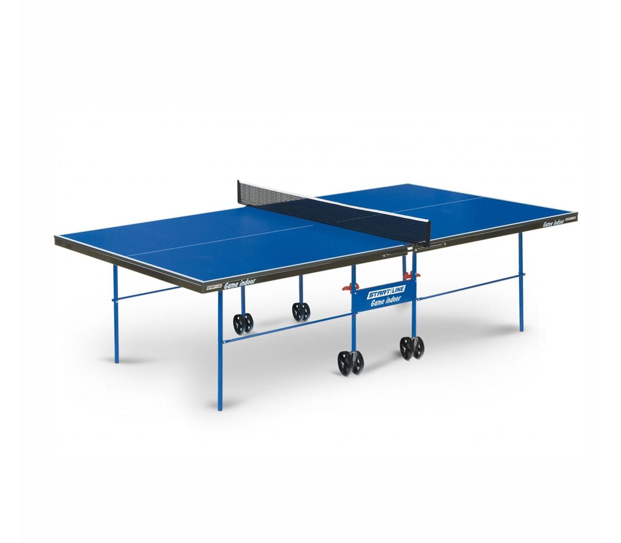 Теннисный стол Start line GAME с сеткой Blue