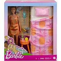 Кукла Barbie В спальне с аксессуарами GRG86, фото 2