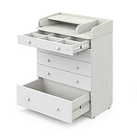 Комод раскладной Атон Maks Древесина белая - белый, фото 4