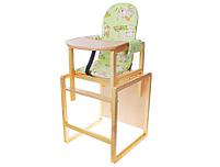 Стул-стол для кормления Сенс-М Алекс салатовый, фото 4