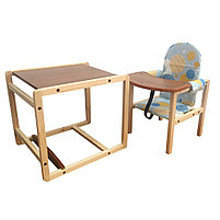 Стул-стол для кормления Сенс-М Бутуз Диско голубой, фото 2