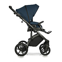 Коляска 2 в1 Roan Bass Next Midnight/Black/руч.Черный, фото 3