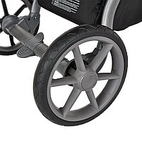 Коляска 2 в1 Roan Bass Next Кожа Graphite Pearl/Grey/руч. Серый, фото 7