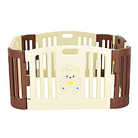 Детский манеж Edu-Play Бежевый-Коричневый, фото 6