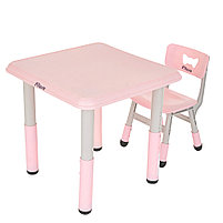 Набор Pituso столик со стульчиком Pink/Розовый, фото 4