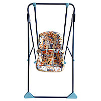 Качели напольные Globex Ветерок-Люкс Синий Котята, фото 3