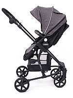 Коляска-трансформер Tomix Bloom, темно-серый+черный, фото 5