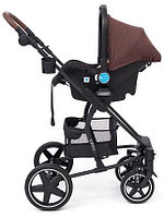 Коляска-трансформер 3 в 1 Tomix Madison, темно-коричневый + черный, фото 10
