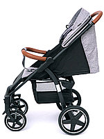 Коляска прогулочная TOMIX STELLA, серый+черный 2021, фото 4