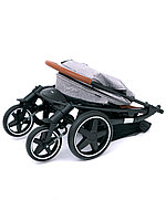 Коляска прогулочная TOMIX STELLA, серый+черный 2021, фото 6