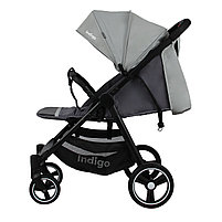 Коляска прогулочная Indigo ASSANA, серый-светло серый, фото 3